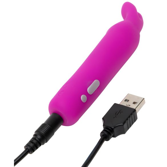 Happyrabbit Rechargeable Bunny Bullet Vibrator - Purple