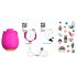 ROMP Rose - Air Pulse Rose Vibrator (Pink)
