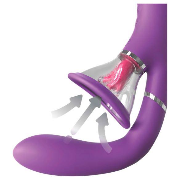 Fantasy For Her – 4-Motor G-Spot & Clitoral Vibrator (Purple)