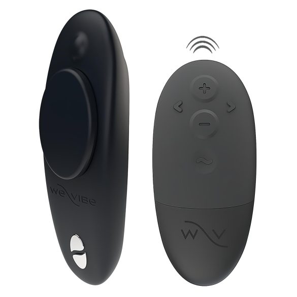 We-Vibe Moxie+ - Smart Wireless Clitoral Vibrator (Black)