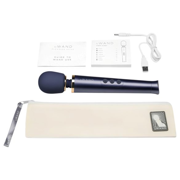Le Wand Petite - Exclusive Rechargeable Massage Vibrator (Blue)