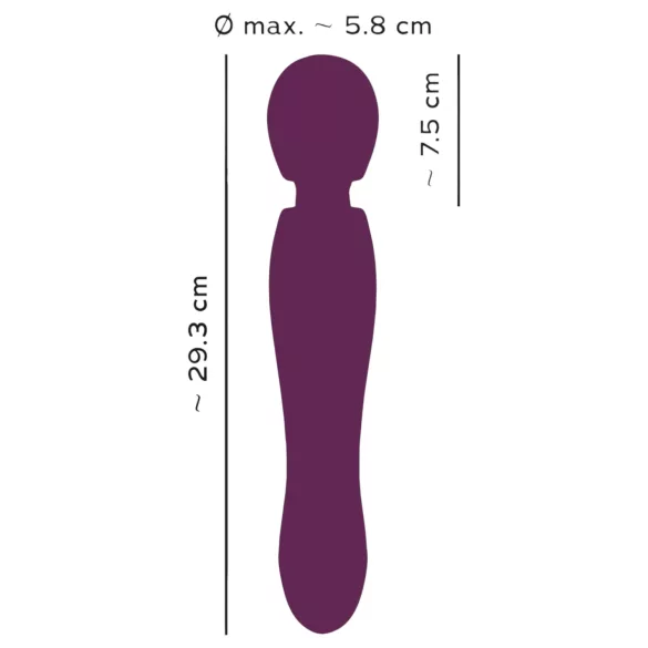 You2Toys Grande - Rechargeable Vibrating Massager (Red)