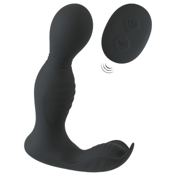 Rebel - 2-in-1 Remote Control Prostate Massager (Black)