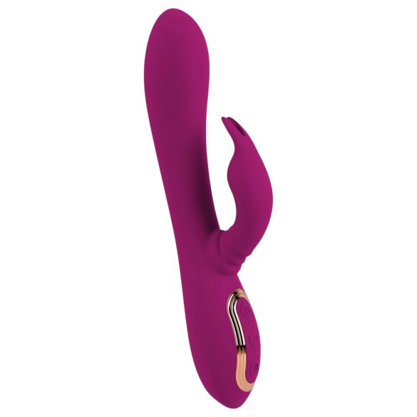 Javida - 3in1 Beaded Rotating Vibrator (Purple)