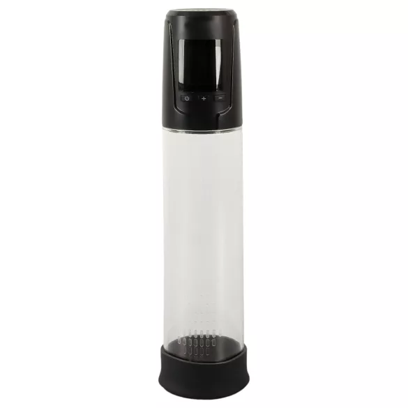 Mister Boner - Rechargeable Automatic Penis Pump (Black-Clear)