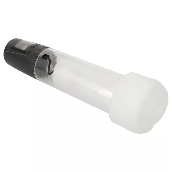 Mister Boner - Rechargeable Automatic Penis Pump (Black-Clear)