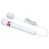 Le Wand Petite Plug-In - White Massaging Vibrator