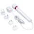 Le Wand Petite Plug-In - White Massaging Vibrator