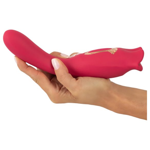You2Toys - 2in1 Tongue Vibrator (Pink)