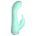 Cuties Mini 4 - Rechargeable, Waterproof, Rabbit Vibrator (Green)