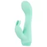 Cuties Mini 4 - Rechargeable, Waterproof, Rabbit Vibrator (Green)