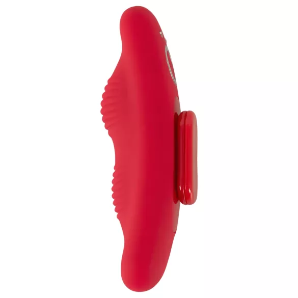 Smile - Rechargeable, Remote-Controlled Red Vibrating Panties