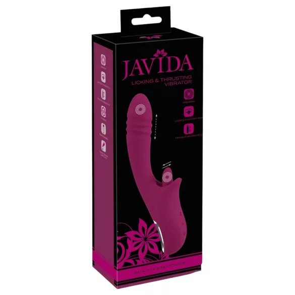 Javida Licking & Thrusting - Purple Tongue Vibe