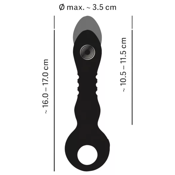 Eternal - Powerful Thrusting Vibrator (Black)