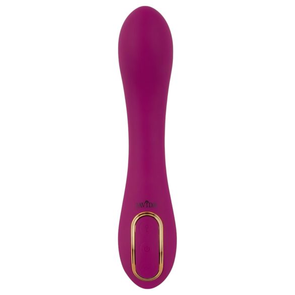 Javida - Dual-Point Inflatable Vibrator (Purple)