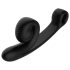 Snail Vibe Curve - 2-in-1 Clitoral Vibrator (Black)