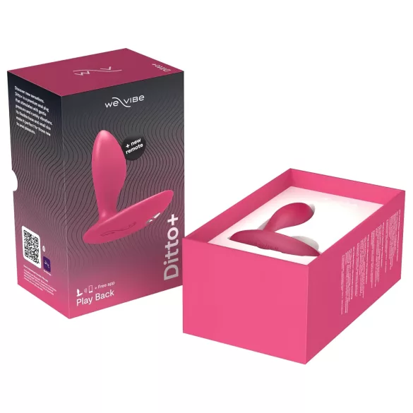 We-Vibe Ditto+ - App-controlled anal vibrator (pink)