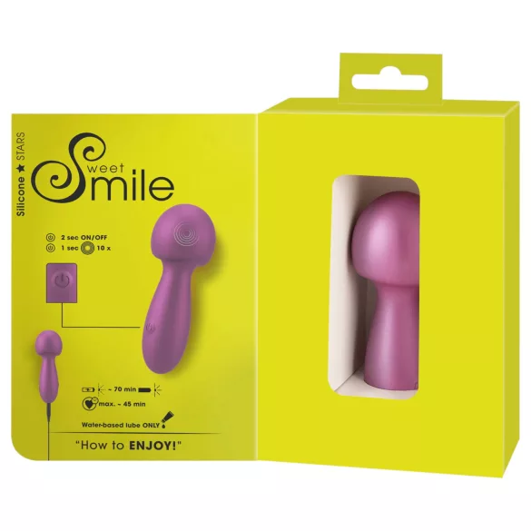 Sweet Smile - Flexible Mini Wand (Pink)