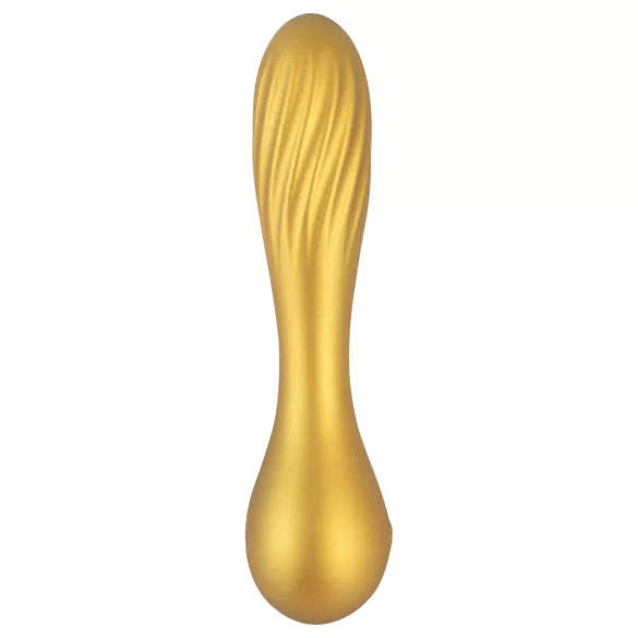 Sweet Smile - Metallic Vibe mini vibrator (yellow)