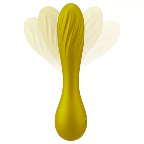 Sweet Smile - Metallic Vibe mini vibrator (yellow)