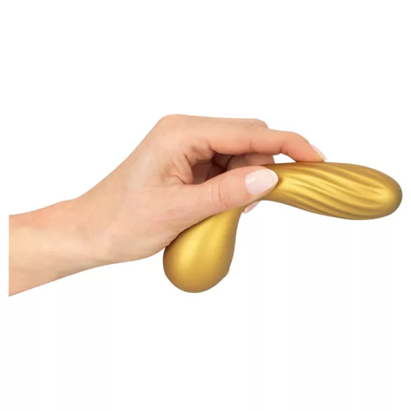 Sweet Smile - Metallic Vibe mini vibrator (yellow)