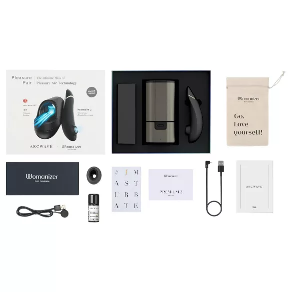 Womanizer Pleasure Pair - Couple's Set