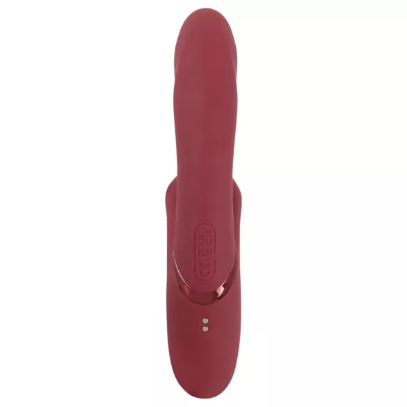 Javida 2-Function Rabbit - Rechargeable Clitoral Vibrator (Red)