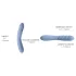 Svakom Ava Neo - smart thrusting vibrator (blue)