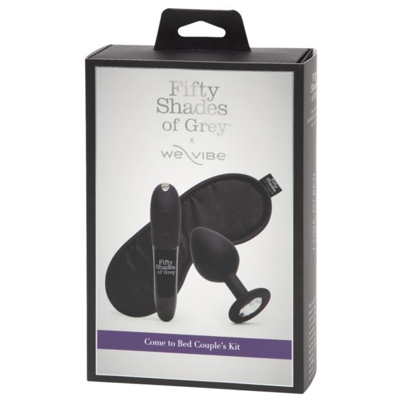 Fifty Shades of Grey - Come to Bed Set - 3 Pieces (Black)