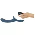 You2Toys - Strap-On Vibrator Set (Black-Blue)