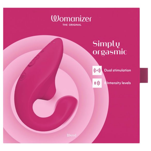 Womanizer Blend - G-spot vibrator and clitoral stimulator (pink)
