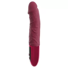   Beau Coeur Varelo - realistic, rechargeable silicone vibrator (red)
