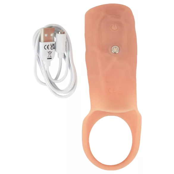 Realistixxx - Open Vibrating Sleeve (Natural)