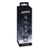Anos - Dual Motor Anal Vibrator with Moving Beads (Black)