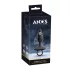 ANOS - Ribbed Vibrating Anal Plug (Black)