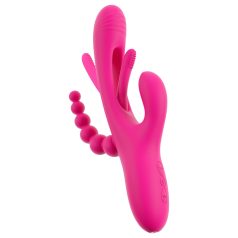 SMILE - Triple Action Tongue Vibrator (Pink)