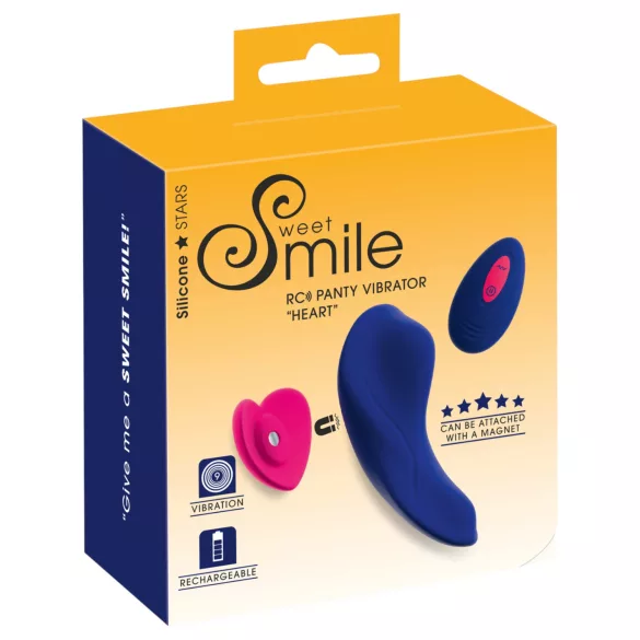 Smile RC Panty - Remote Control Vibrating Panties (Blue)