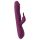 Javida - 3-in-1 Thrusting & Rotating Beaded Vibrator (Purple)