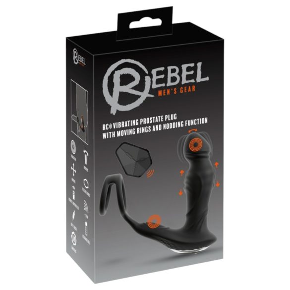 Rebel - Propel Prostate Vibrator (Black)