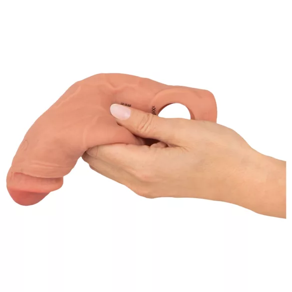 Realistixxx - Wireless Vibrating Penis Sleeve - Natural (20cm)