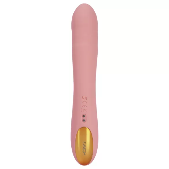 Svakom Ava Neo - smart app-controlled thrusting G-spot vibrator (pink)