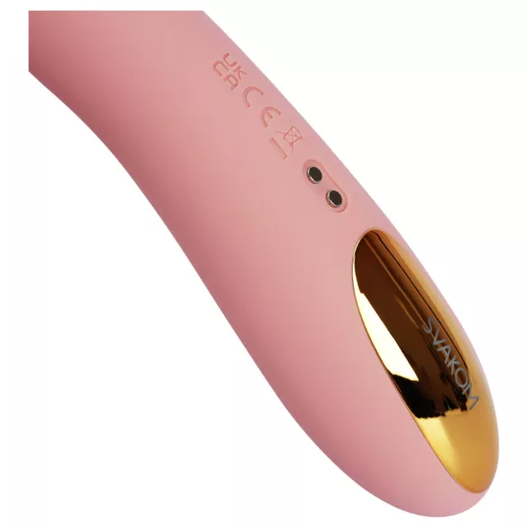 Svakom Ava Neo - smart app-controlled thrusting G-spot vibrator (pink)