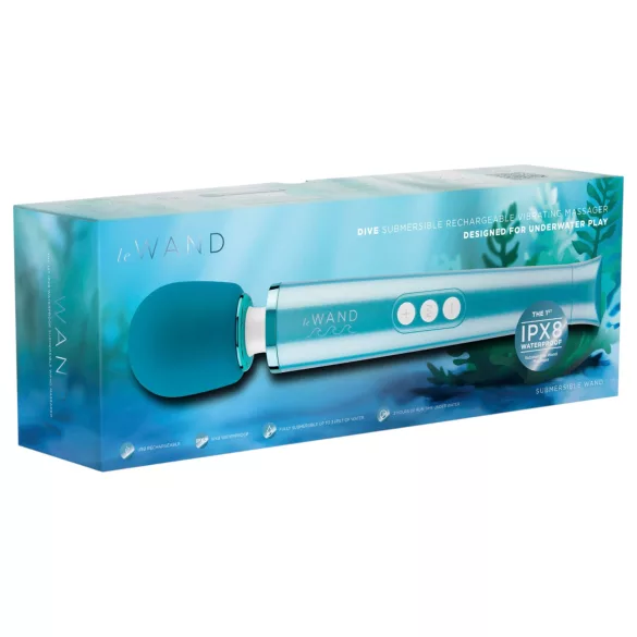le Wand Dive - waterproof massaging vibrator (blue)