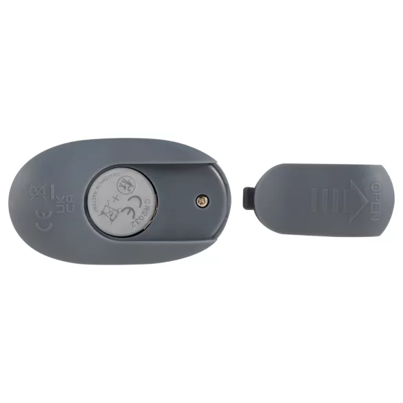 Beau Coeur Vylor - Grey Pleasure Ring with Clitoral Teaser