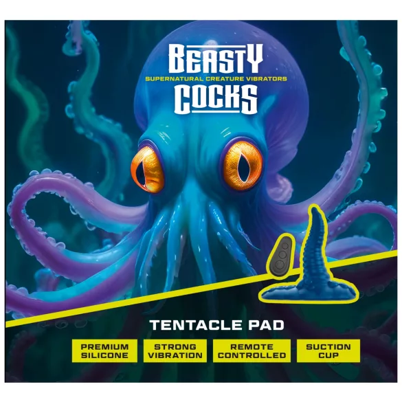 Beasty Cocks - Tentacle G-Spot Pillow Vibrator (Blue)