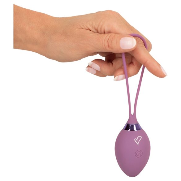 Beau Coeur Rovana - Vibrating Love Egg (Purple)