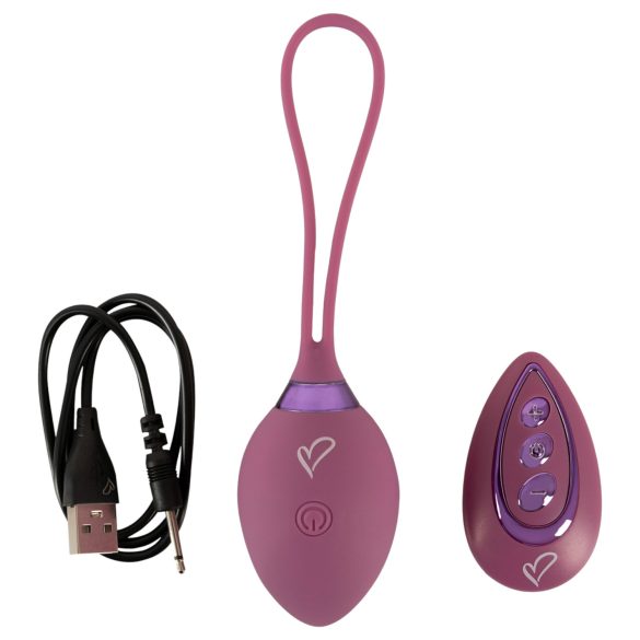 Beau Coeur Rovana - Vibrating Love Egg (Purple)