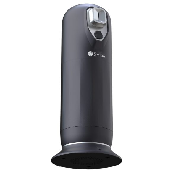 Snail Vibe Jet - Heated Thrusting Masturbator (Black)