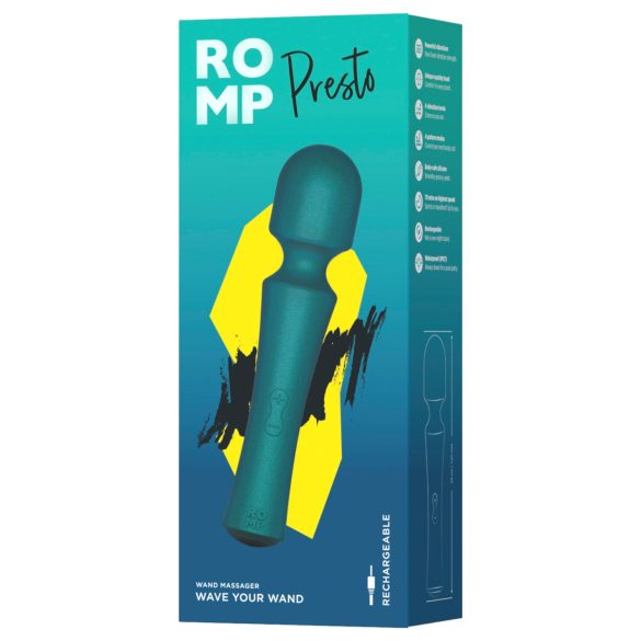 ROMP Presto - Green Massage Vibrator
