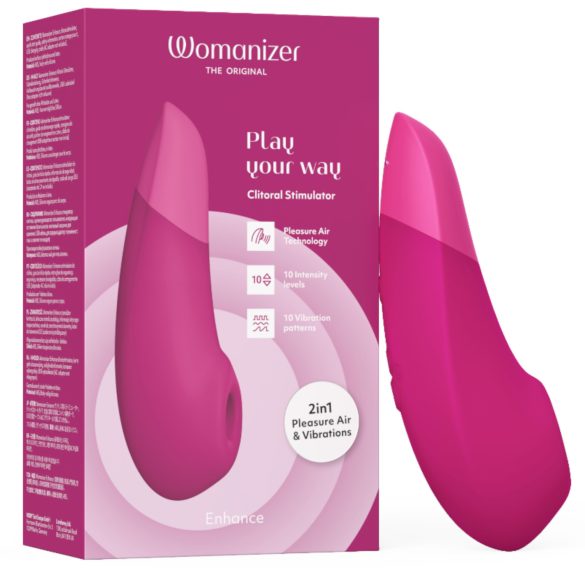 Womanizer Enhance - Airwave Clitoral Stimulator (Pink)